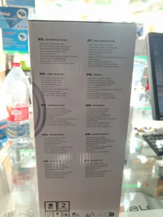 Batidora Eléctrica Rosa 350W