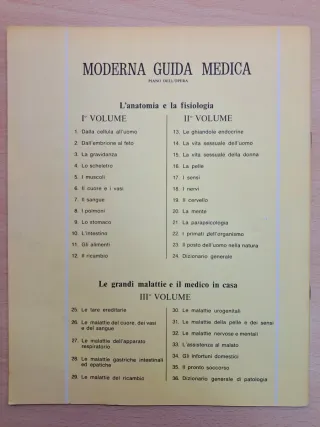 Moderna guida medica volume 2 - 1968