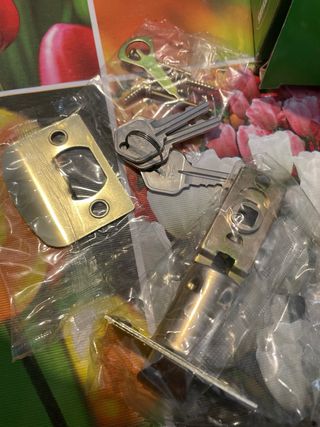 Juego Cerradura Palanca Amig 3 Llaves