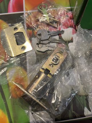 Juego Cerradura Palanca Amig 3 Llaves