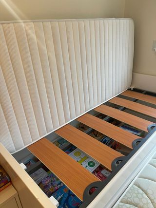 Estructura cama + 2 cajones + escalera + 1 colchon