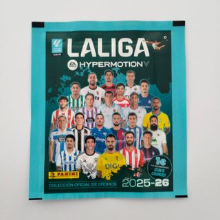 Panini Laliga Hypermotion 2025-26 caja 50 sobres