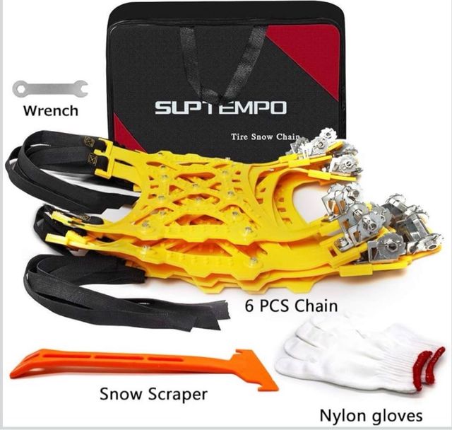 Catene da Neve Universali 6 Pezzi