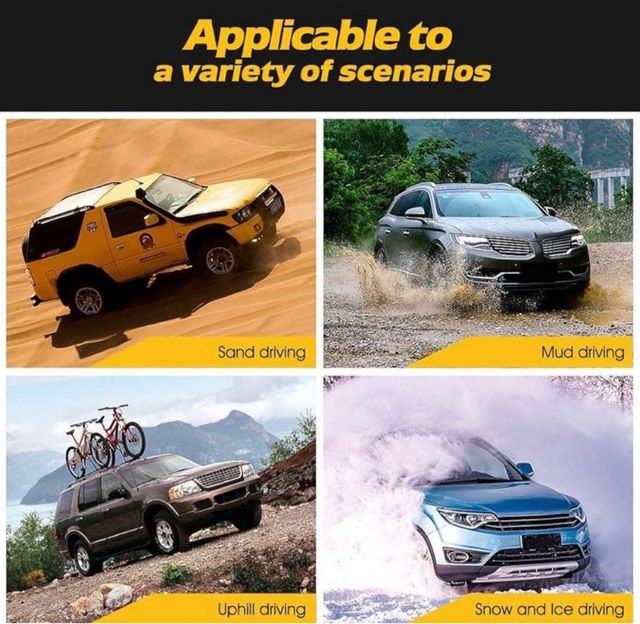 Catene da Neve Universali 6 Pezzi