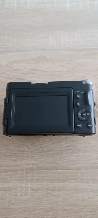 Cámara Digital Compacta 4K Negra