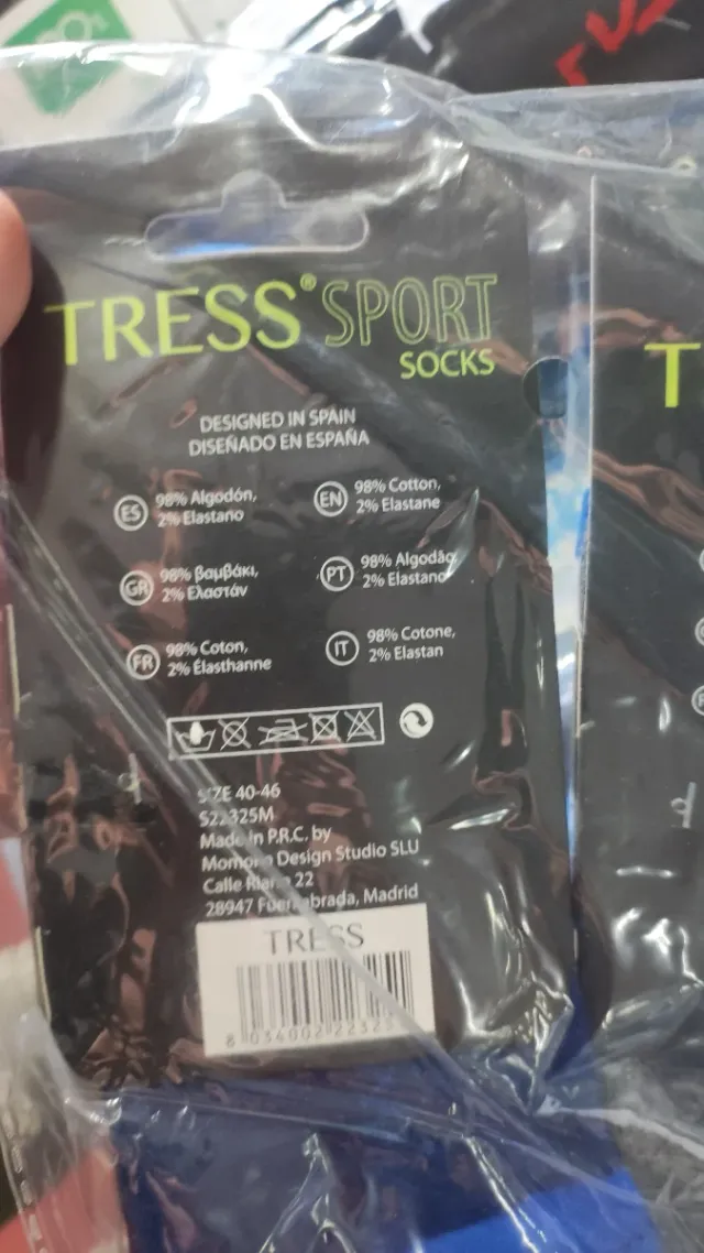 Calcetines Tress Sport Hombre Talla 40-46