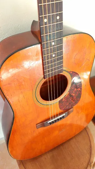 Guitarra Años 70 Alfesta w-160 Egmond Martin D-18