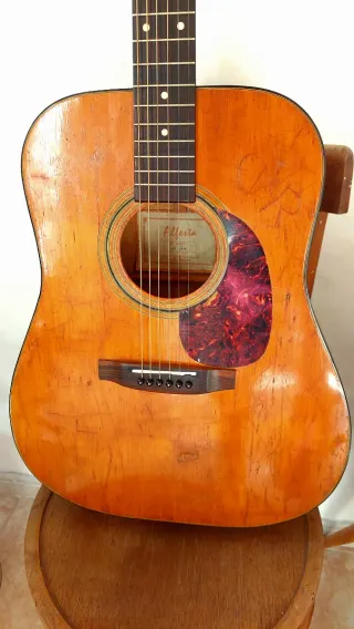 Guitarra Años 70 Alfesta w-160 Egmond Martin D-18