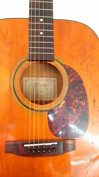 Guitarra Años 70 Alfesta w-160 Egmond Martin D-18