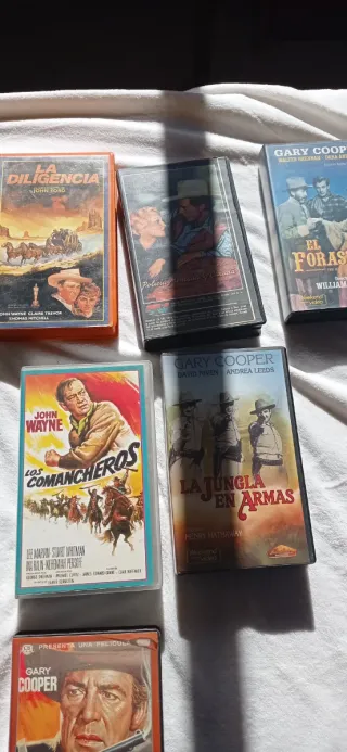 Lote 16 Películas VHS Clásicas