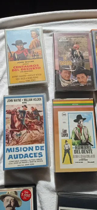 Lote 16 Películas VHS Clásicas