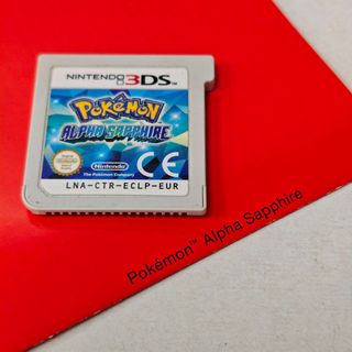 Pokémon Zafiro Alfa Nintendo 3DS Juego Con Puntos