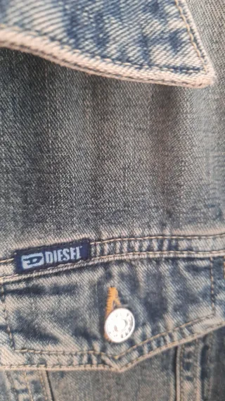 Chaqueta Vaquera Diesel Azul