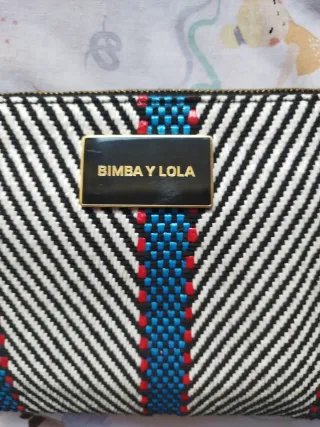 Bolso Bimba y Lola Negro Multicolor