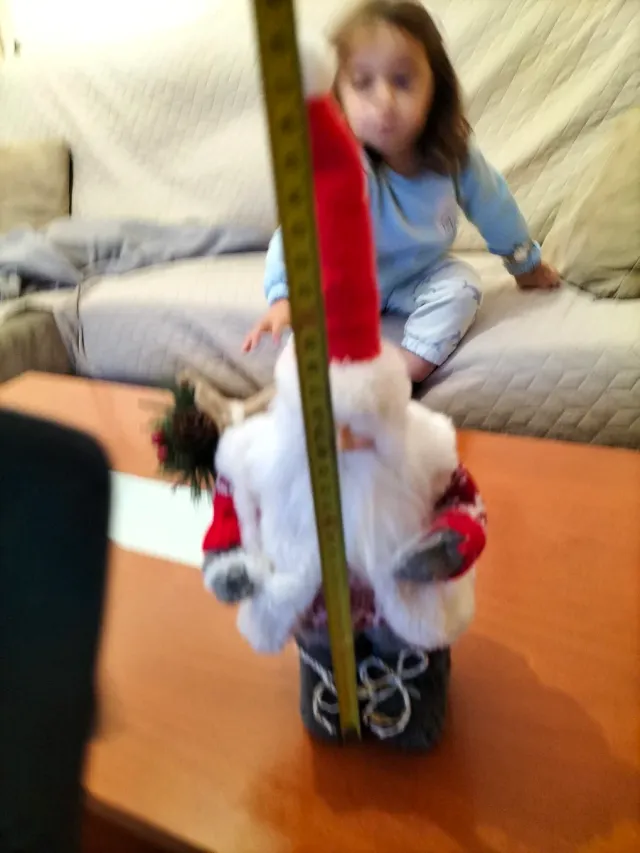 Decorazione di Babbo Natale per Natale, 38 cm di altezza