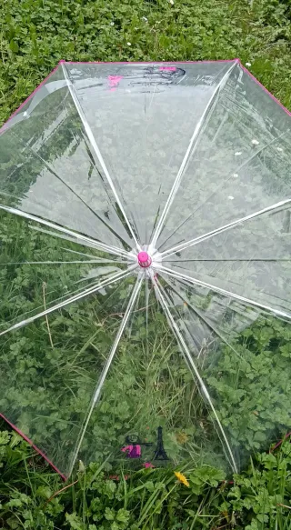 Paraguas transparente Nuvem automático