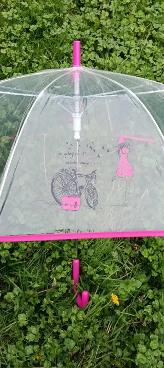 Paraguas transparente Nuvem automático