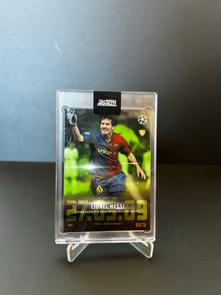 Lionel Messi Topps 2009 FC Barcelona