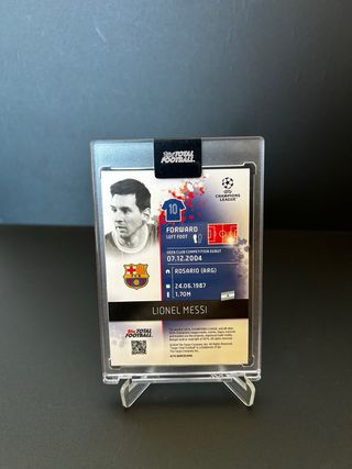 Lionel Messi Topps 2009 FC Barcelona