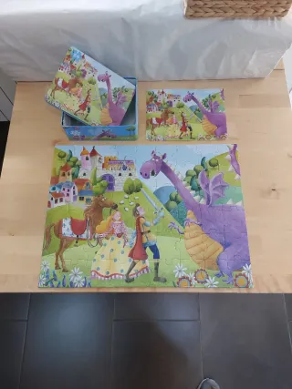 Puzzle Goula San Jorge y Dragón 54 piezas