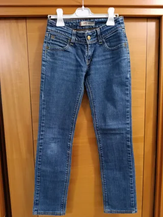 Jeans Levi's 571 Slim Fit vita piatta 34 cm