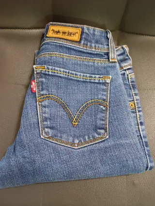 Jeans Levi's 571 Slim Fit vita piatta 34 cm