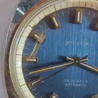 Orologio automatico Lebois & Co. blu