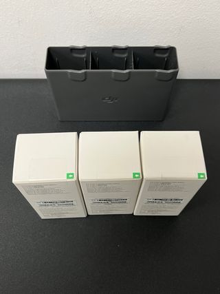 Pack 3 Baterías DJI Avata 2 + Base Carga