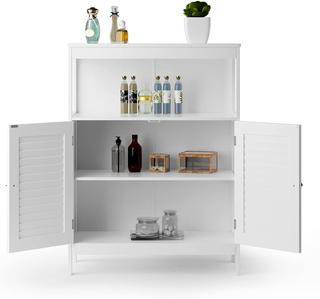 Mobiletto Mobile Armadietto Armadio Bagno Due Ante