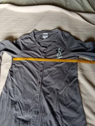 Camisón Minnie Mouse Gris Manga Larga