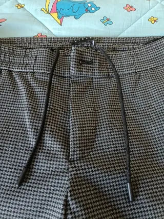 Pantaloni Sisley vintage pied de poule