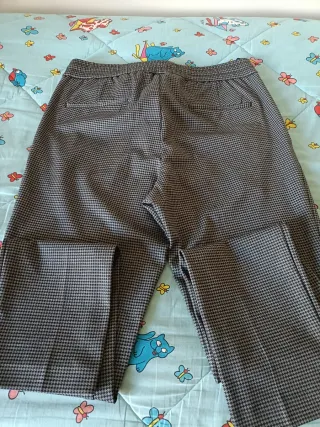 Pantaloni Sisley vintage pied de poule