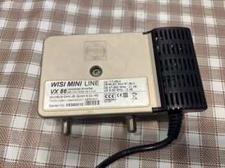 Amplificador WISI Mini Line VX 86 - 21 dB