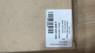 Tapa Distribución Audi S3 8V