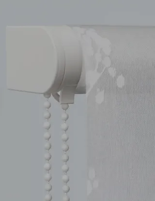 Estor enrollable gris 120x250 cm