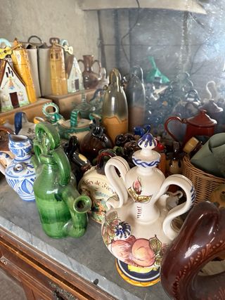 Cántaros de cerámica artesanales