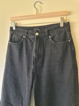 Calças Largas Ganga Pretas Tiffosi Tamanho 36