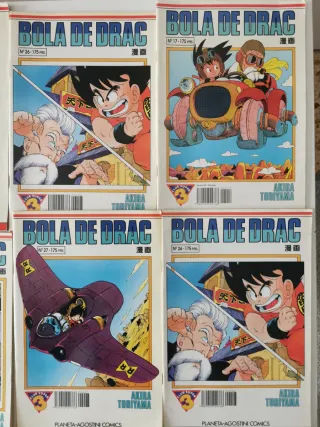 Lote 13 comics de bola de drac