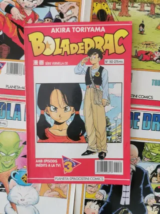 Lote 13 comics de bola de drac