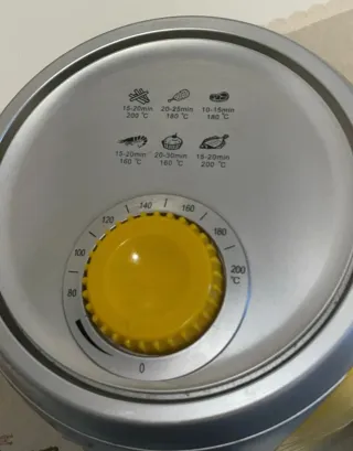 Friggitrice ad aria Ariete Gialla