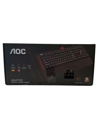 Teclado Gaming AOC AGON AKG 700 Negro/Rojo
