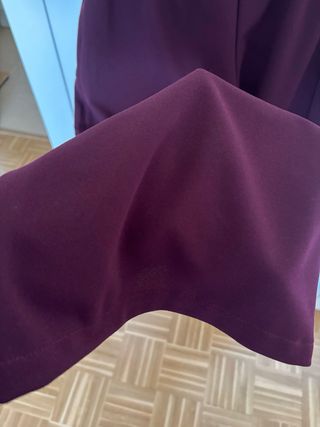 Pantalón palazzo Tiffosi morado/berenjena Talla XS