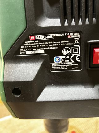 Mesa de taladro para bricolaje parkside