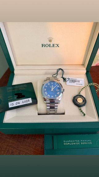 Rolex Oyster Perpetual 41mm Azul