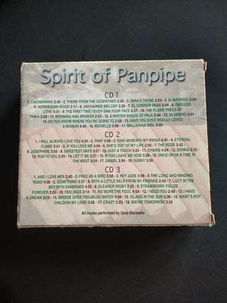 3 CD Spirit of Panpipe flauta de pan