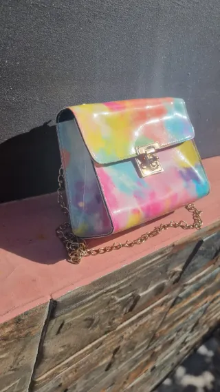 Bolso bandolera multicolor
