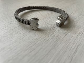 Pulsera Tous Oso Malla Plata