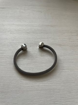 Pulsera Tous Oso Malla Plata