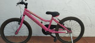 Bicicleta niña rosa 20 pulgadas