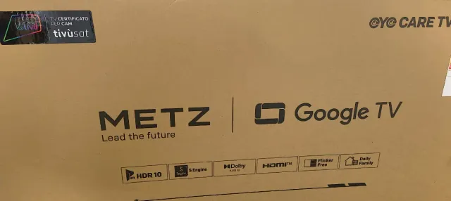 Smart TV Metz QLED+ 40" 2025